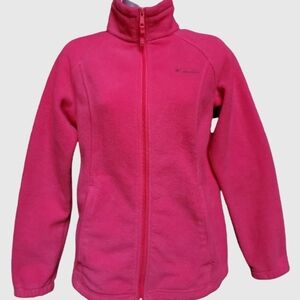 Columbia Women's Bento Springs Pink Fleece Sweater Size L